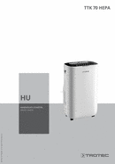 Bedienungsanleitung Luftentfeuchter TTK 70 HEPA (HU)