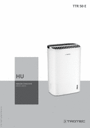 Bedienungsanleitung Luftentfeuchter TTR 50 E (HU)