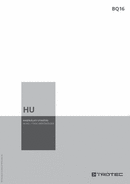 BQ16 Formaldehid- és TVOC-mérő - kezelési útmutató (HU)