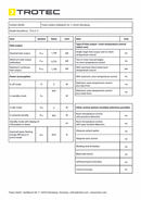 ErP Tabelle Konvektor TCH 21 E (INT)