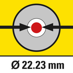 Furatátmérő 22,23 mm