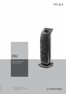 TFC 22 E Fűtőventilátor kezelési útmutató (HU)