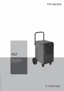 TTK 166 ECO párátlanító kezelési útmutató (HU)